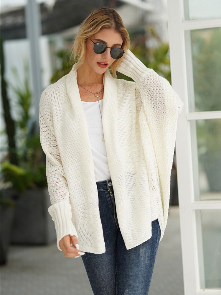 Winter Knitted Long Sleeve Vintage Cardigan