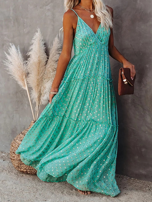 Bohemian Maxi Printed Sundress