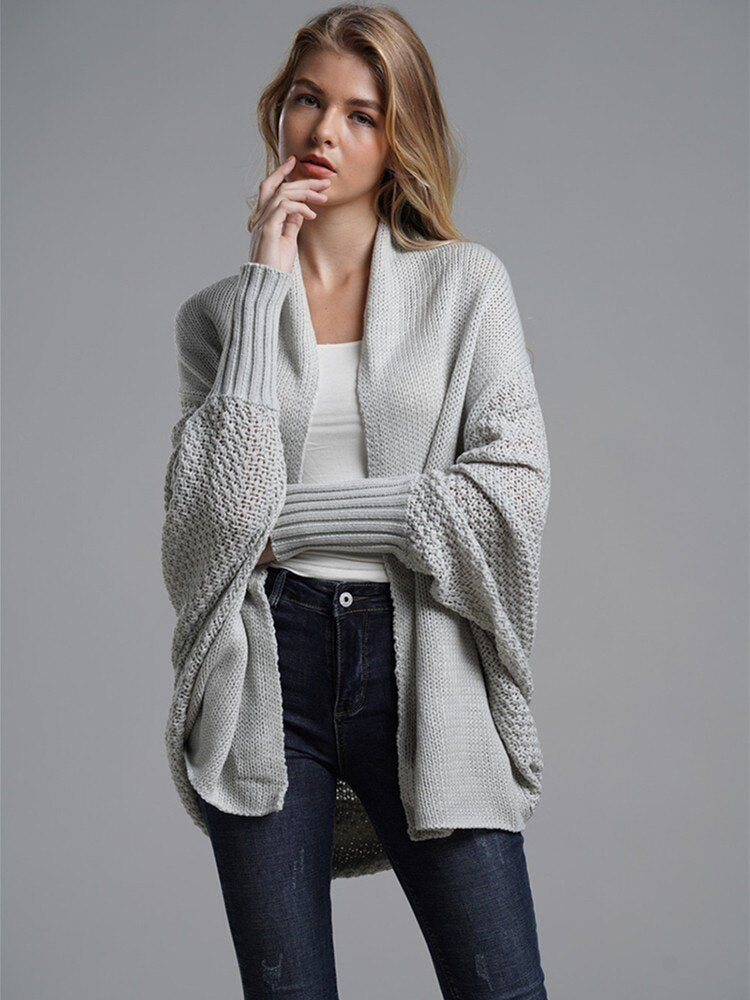 Winter Knitted Long Sleeve Vintage Cardigan