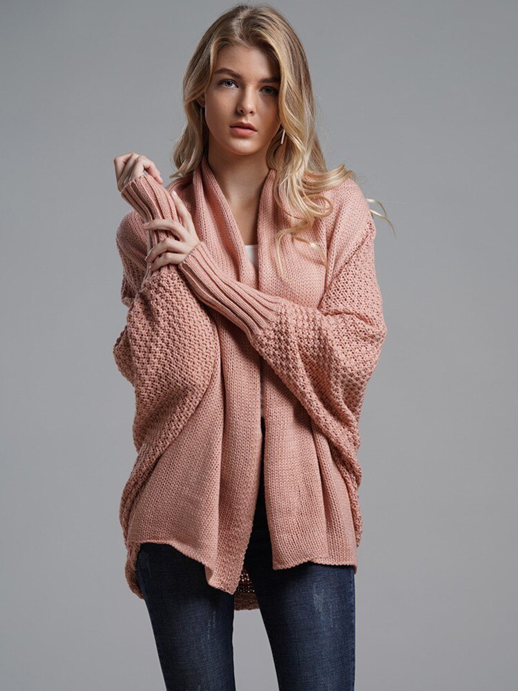 Winter Knitted Long Sleeve Vintage Cardigan