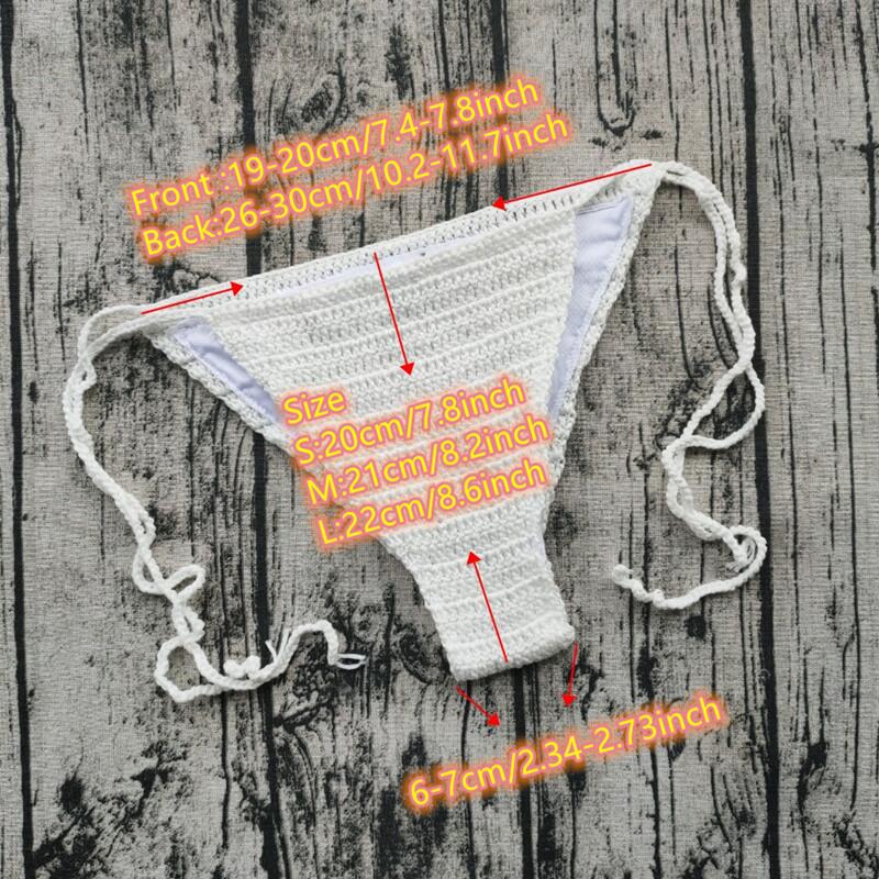 Women's Boho/ Vintage Style Crocheted Bikini Set