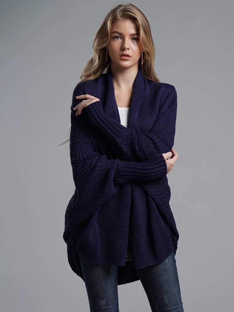 Winter Knitted Long Sleeve Vintage Cardigan